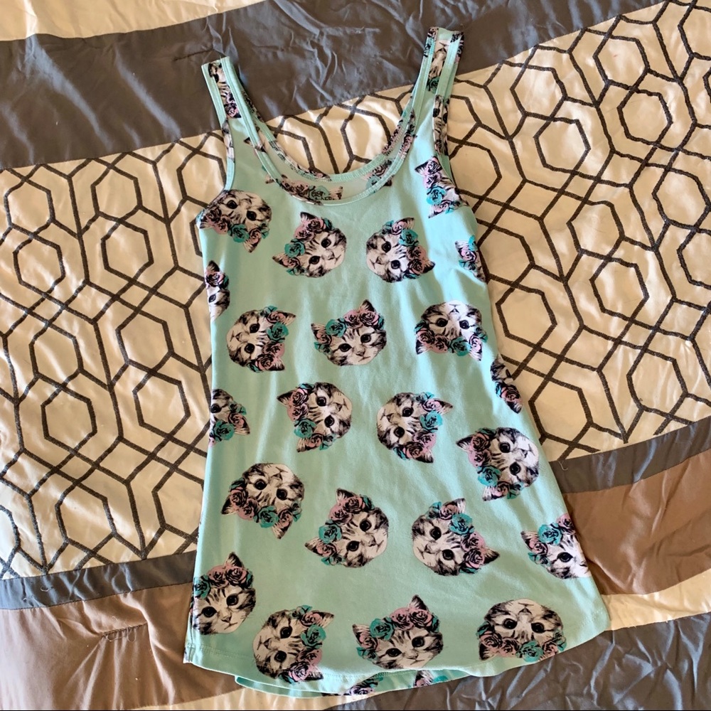 Cute thick strap tank top